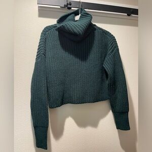 ASOS cropped turtleneck knit sweater